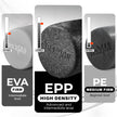 Yes4All High-Density EPP Round Back Roller Foam, Foam Roller for Yoga, Pilates & Stretching - 12, 18, 24, 36 inch 🍁 All In One Marketplace Canada
