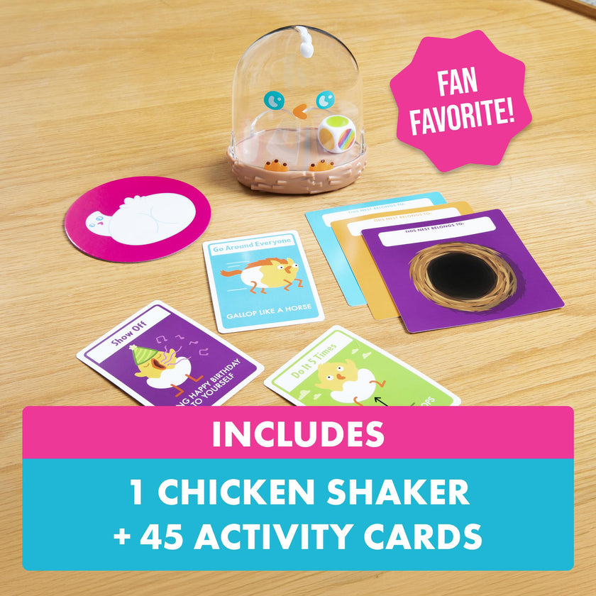 Hurry Up Chicken Butt by Exploding Kittens - 2-6 Players - Ages 4+ - 2 Minutes to Play - Hot Potato Style Card Game - Fun Card Game, Family Game Night, Creative Kids Game 🍁 All In One Marketplace Canada