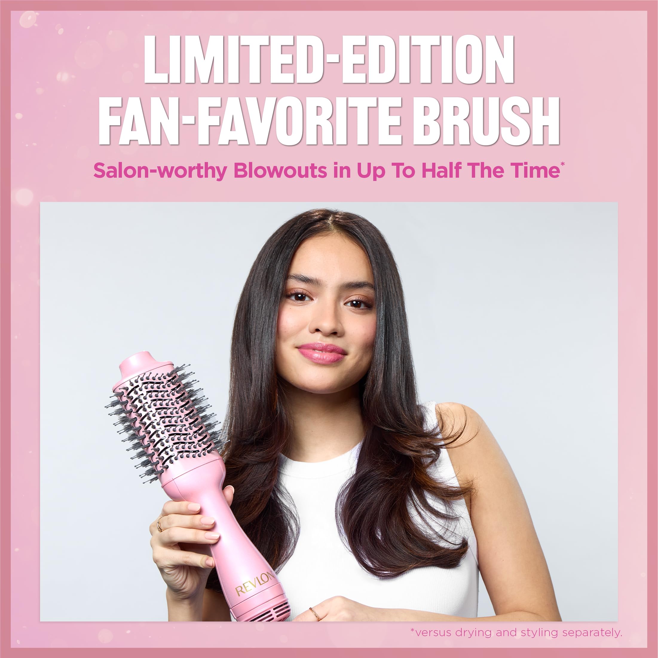 Revlon RVDR5222FAN Limited Edition 10th Anniversary One-Step™ Volumizer in Pink Pearlescent 🍁 All In One Marketplace Canada