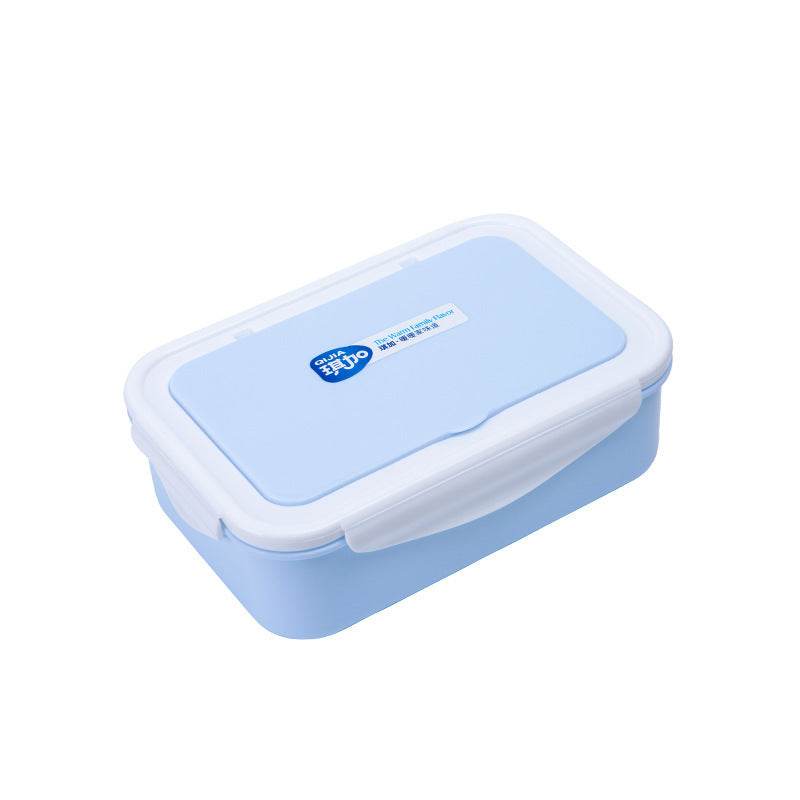 Kids Plastic Bento Lunch box with Cutleries