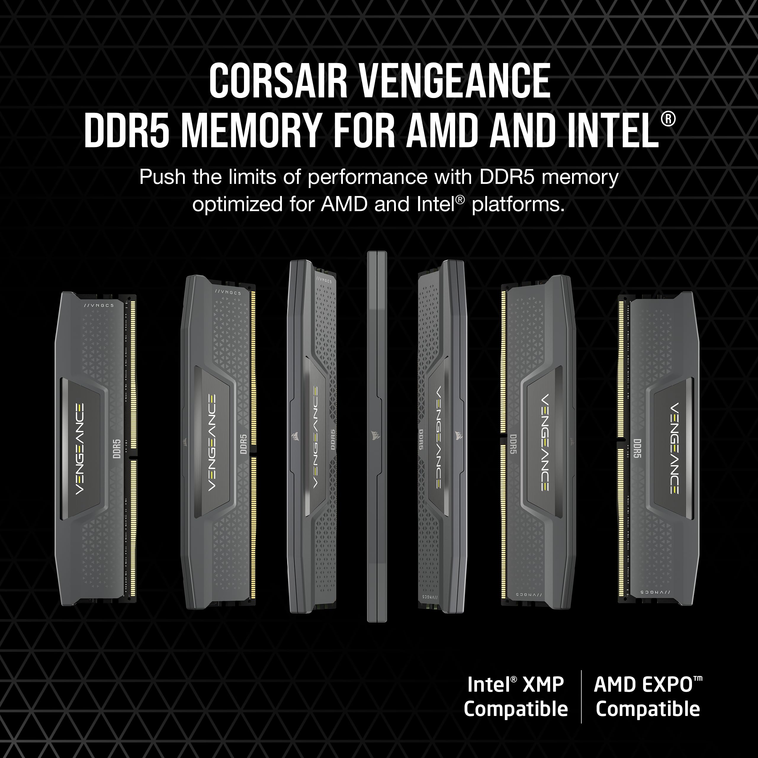 Corsair Vengeance DDR5 16GB (2 x 8GB) Up to 6000MHz AMD Intel RAM 🍁 All In One Marketplace Canada