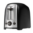BLACK+DECKER 2-Slice Extra Wide Slot Toaster, Classic Oval, Black with Stainless Steel Accents, TR1278B 🍁 All In One Marketplace Canada