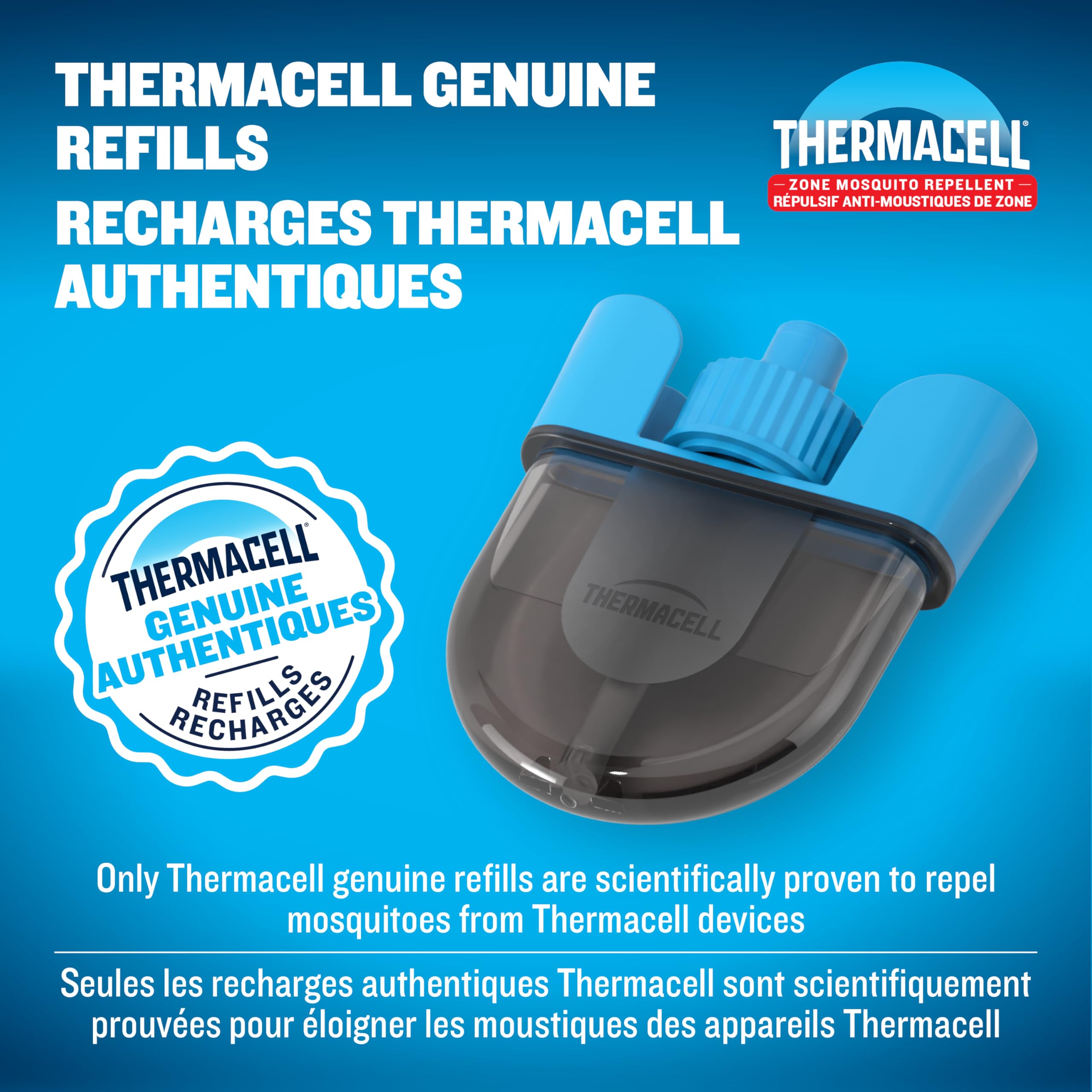 Thermacell Mosquito Rechargeable Repeller Refills; 72 Hours; Compatible with Thermacell E-Series & Radius Only; 20 Foot (6 m) Mosquito Repellent Zone; Deet Free Bug Spray Alternative; Scent Free … 🍁 All In One Marketplace Canada