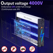 PALONE Solar Bug Zapper, 4000V Electric Bug Zapper with 8W Solar Panel, Rechargeable Bug Zapper with LED Light, Fly Zapper with Fireproof Waterproof, Indoor Outdoor Zapper for Kitchen,Camping,Patio 🍁 All In One Marketplace Canada