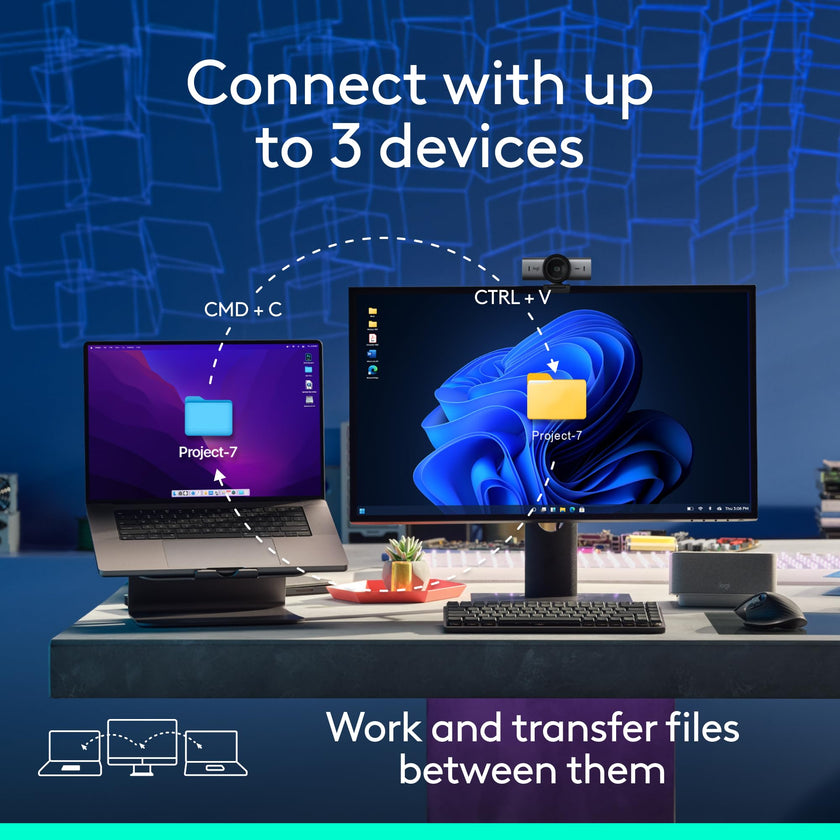 Logitech MX Master 3S Bluetooth Edition Wireless Mouse, No USB Receiver - Ultra-Fast Scrolling, Ergo, 8K DPI, Track on Glass, Quiet Clicks, Works with Apple Mac, Windows PC, Linux, Chrome - Graphite 🍁 All In One Marketplace Canada