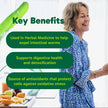Organika Antiparasitic Capsules with Wormwood & Black Walnut Hull | Herbal Cleanse for Intestinal & Digestive Health | 7-Day Protocol | Traditional Botanical Formula | 56vcaps 🍁 All In One Marketplace Canada