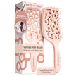FRAMAR Professional Wet Hair Brush - Vented Hair Brush For Women, Curved Hair Detangler, Brosse a Cheveux, Curly Hair Brush Hair Dryer, Detangling Hair Brush (Champagne) 🍁 All In One Marketplace Canada