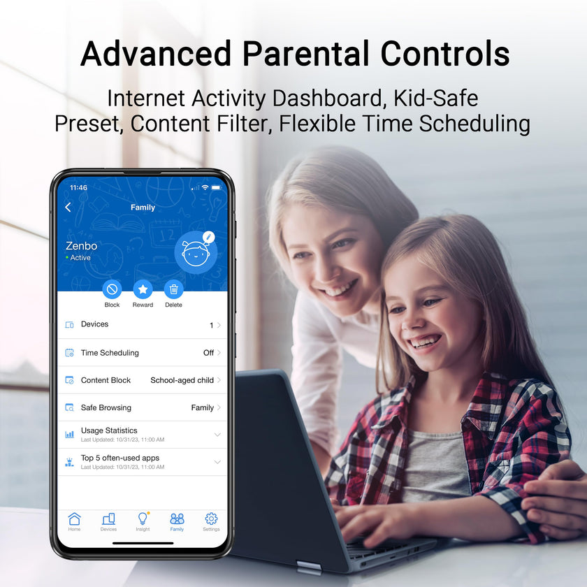 ASUS RT-BE58U WiFi 7 Router - Dual-WAN, 3.6 Gbps, Mesh + VPN Compatible 🍁 All In One Marketplace Canada