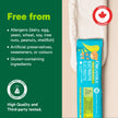 Organika Kids Electrolytes Powder Sticks - Sugar-Free Hydration + Immune support with 100% of daily Vitamin C, Minerals and Prebiotic Fibre | Green Apple Flavour - 3.5g x 20 sachets 🍁 All In One Marketplace Canada