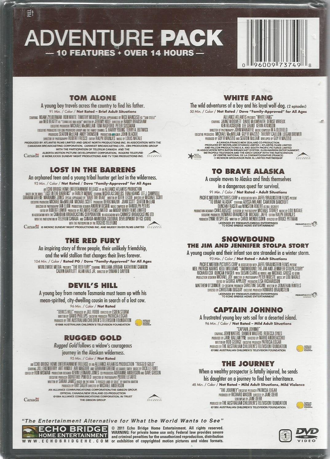 10-Movie Adventure Pack [Import]