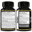 Organic Black Maca for Men & Women DHE 3000mg (Industry Strongest) with 5mg Bioperine per Capsule - Organic Gelatinized Maca for all Genders | 750 mg 4:1 Extract Maca Root / Maca Powder | Proudly Canadian | 4 Month Supply, Non-GMO, Vegan, Gluten Free, Soy