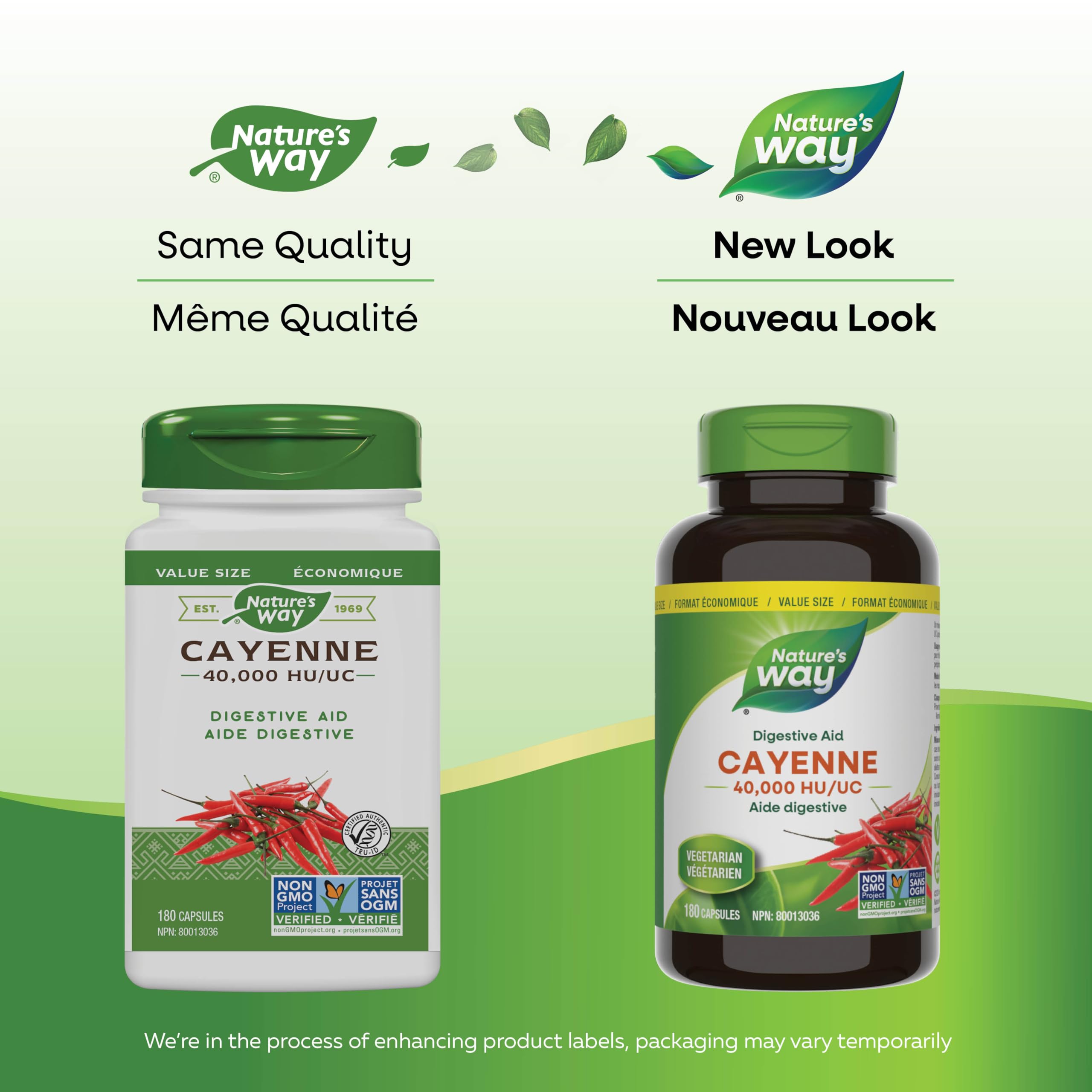 Nature’s Way Cayenne 40,000 HU – Herbal Digestion & Peripheral Circulation Supplement – Cayenne Pepper Capsules – Vegetarian, Non-GMO – 180 Capsules 🍁 All In One Marketplace Canada