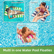 3 Pack 300 LB Water Floaties,Inflatable Pool Float Chair for Adults Swim Floating Party Vacation Fun and Rest (Blue & Dark Blue & Rose red) 🍁 All In One Marketplace Canada