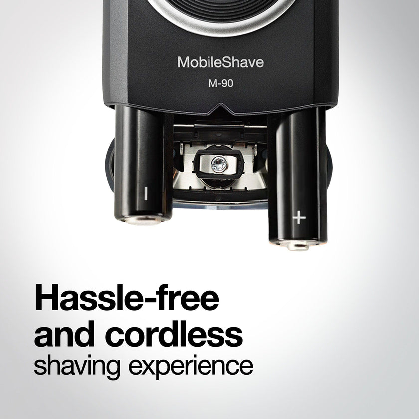 Braun M90 Mobile Shaver for Precision Trimming, Great for Travel, Black/Silver 🍁 All In One Marketplace Canada
