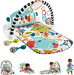 Fisher-Price Baby Musical Toy Set Glow and Grow Kick & Play Piano Gym Blue Playmat with 2 Rattle Maracas for Newborns Ages 0+ Months 🍁 All In One Marketplace Canada