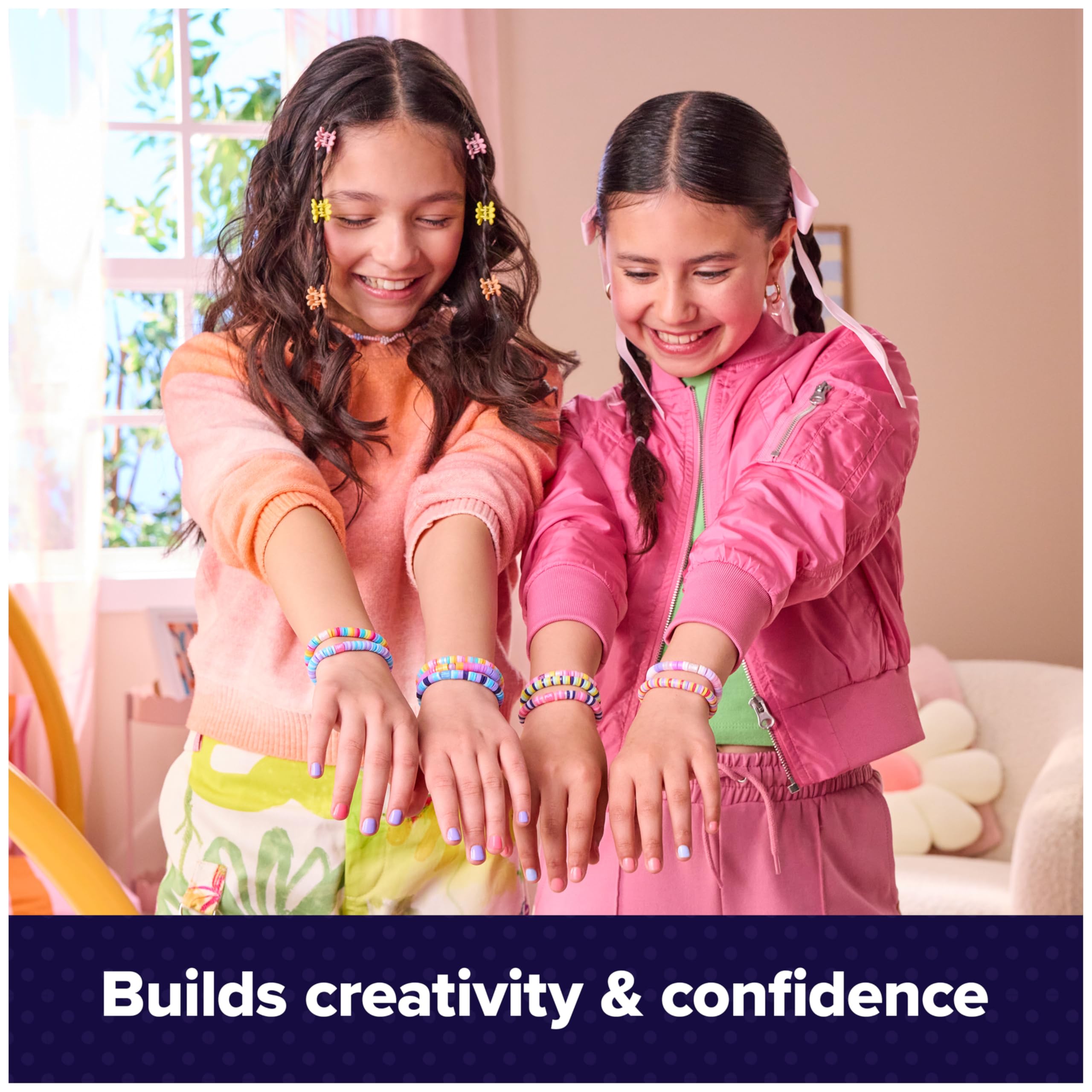 Cool Maker Stack'd Heishi Studio Bracelet Making Kit with Easy Beading Pen & over 1200 Beads, Makes 15 Bracelets, Arts and Crafts Toys for Girls Ages 7 and Up 🍁 All In One Marketplace Canada