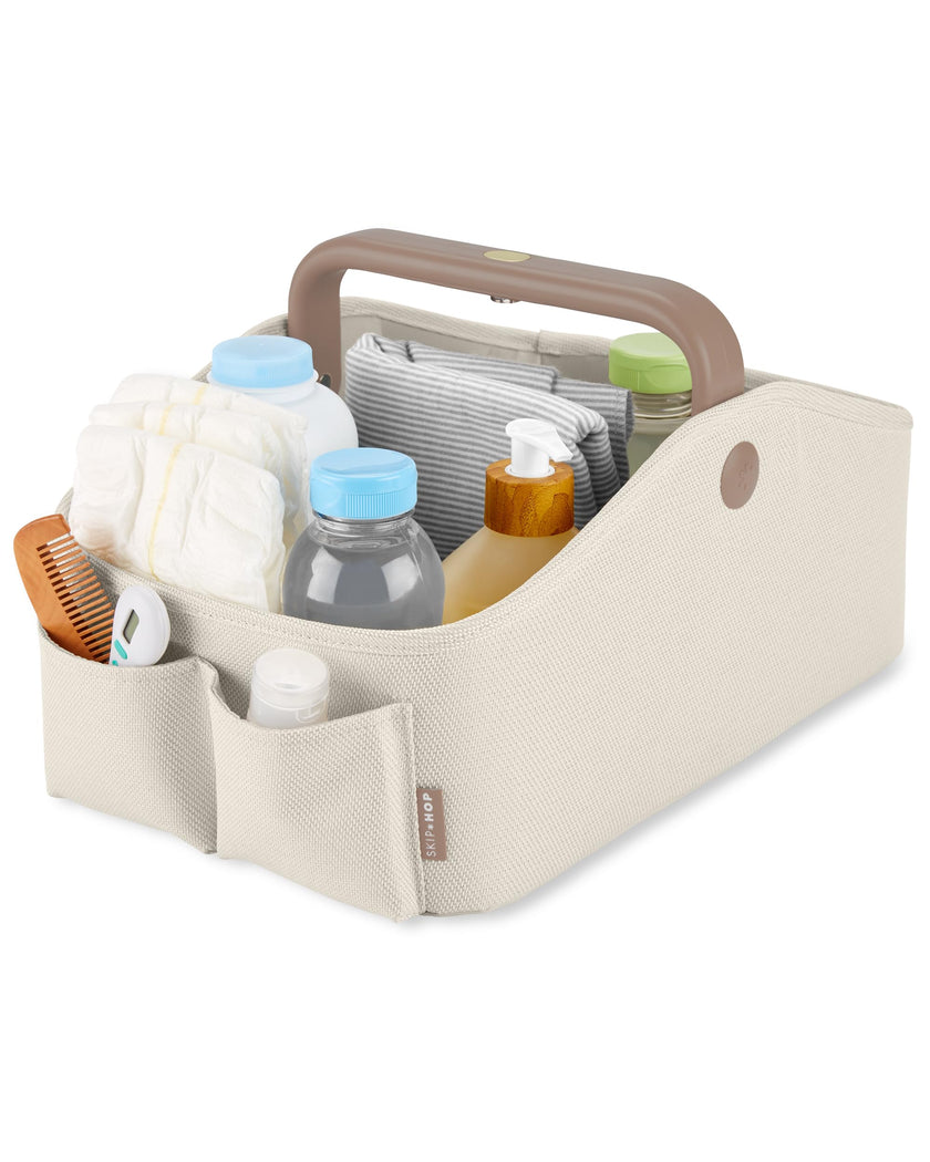 Skip Hop Diaper Caddy Organizer with Touch Sensor Night Light, Nursery Style, Oat 🍁 All In One Marketplace Canada