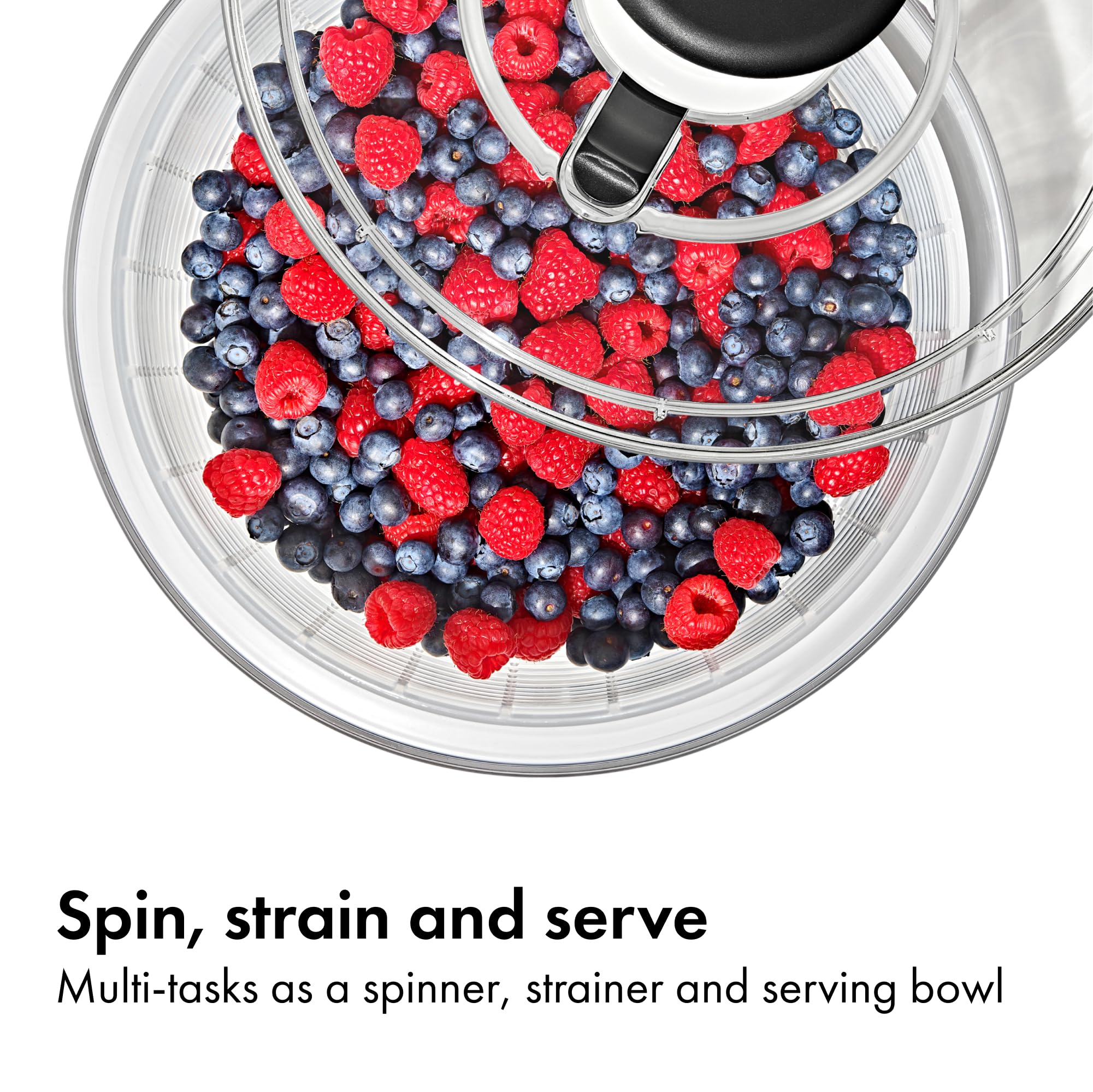 OXO Good Grips Good Grips Salad Spinner, 10.25-Inch Clear 🍁 All In One Marketplace Canada