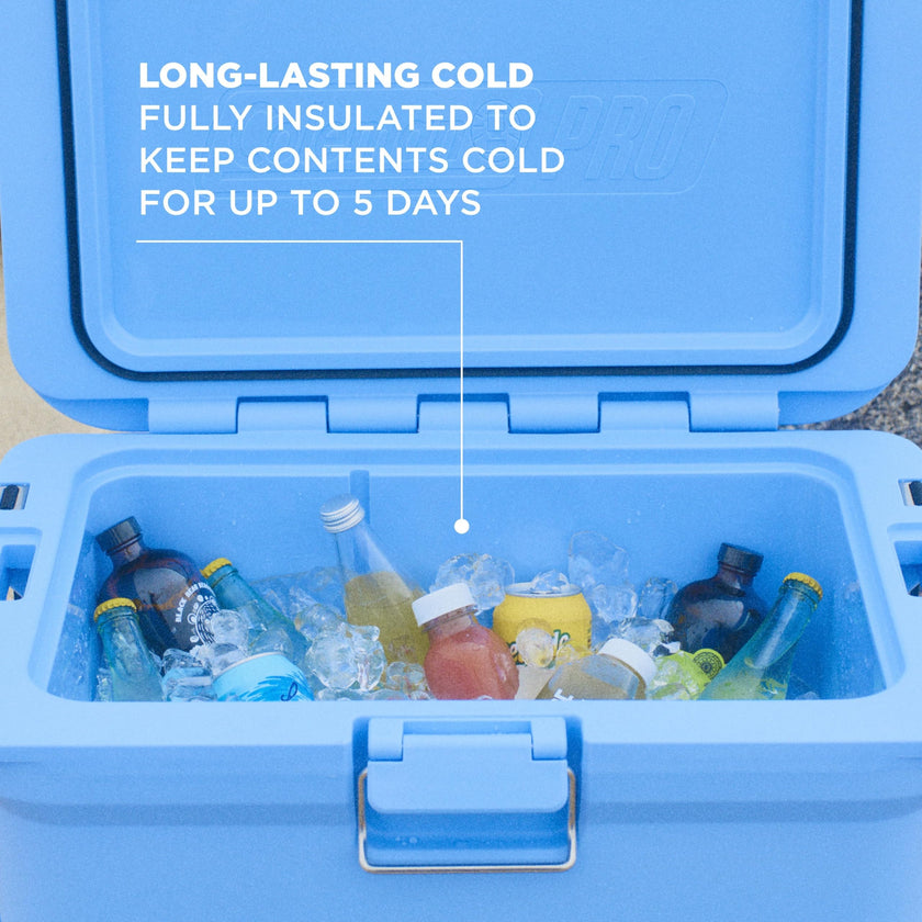 Coleman Pro 55-Quart Premium Wheeled Hard Cooler, Heavy-Duty Ultra-Light Portable Cooler with Wheels, Extra-Thick Insulation Keeps Ice up to 5 Days, 92-Can Capacity 🍁 All In One Marketplace Canada
