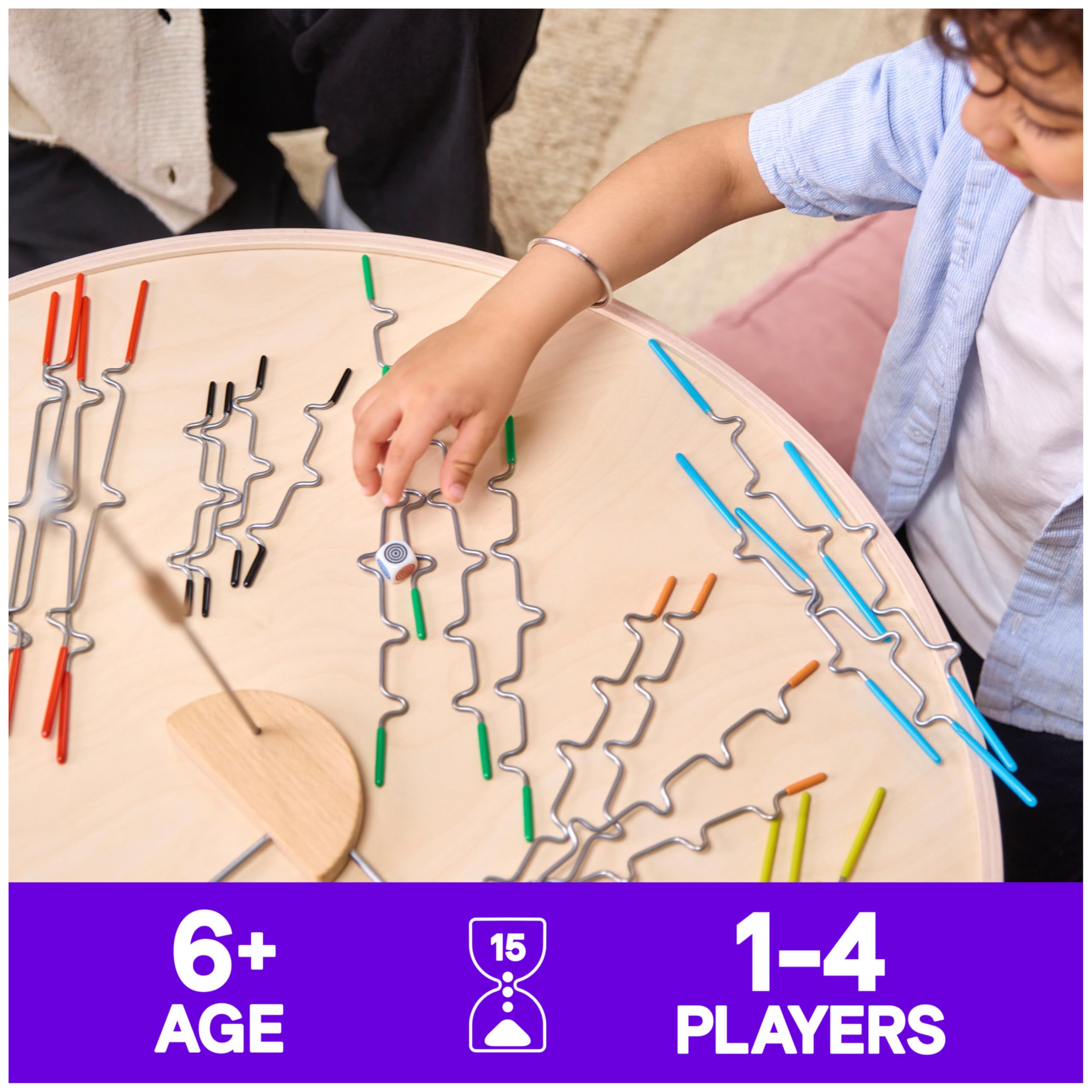 Spin Master Games, Suspend, A Balancing Family Game of Tricky Hangs & Steady Hands, Family Game Night, Learning Toy, 1-4 Players, for Ages 6 & Up 🍁 All In One Marketplace Canada