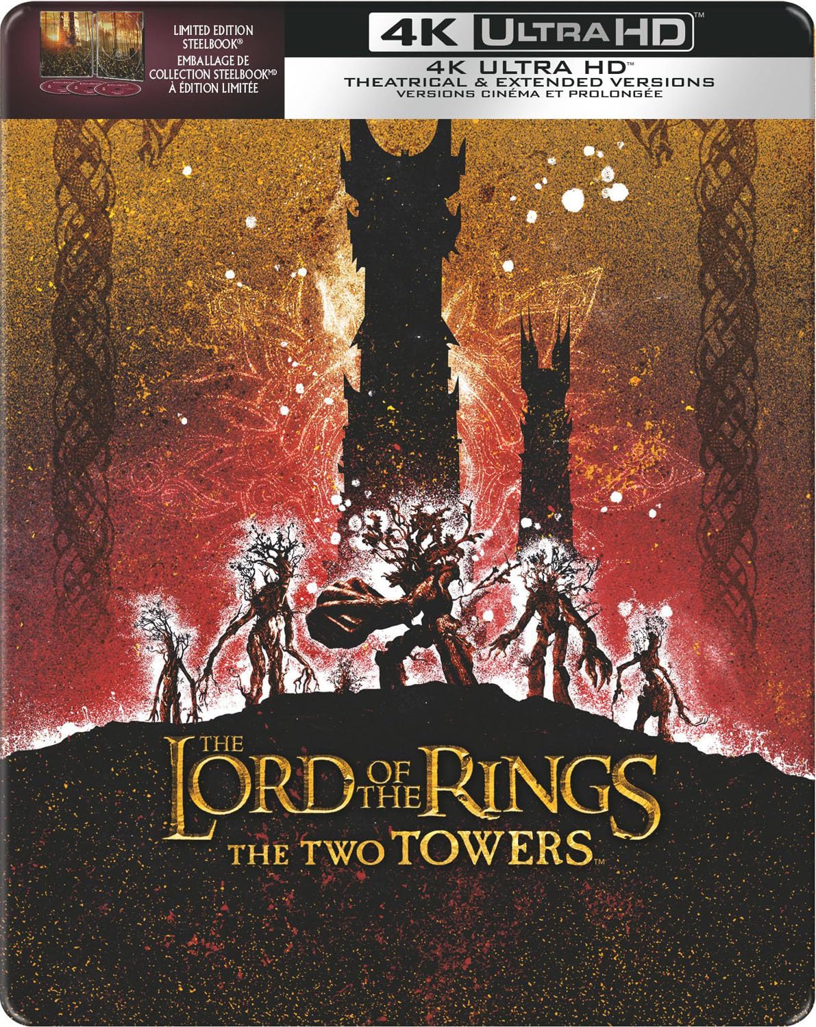 The Lord of the Rings: The Two Towers (Extended & Theatrical) [Steelbook] - 4K