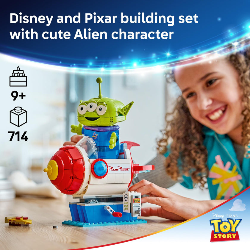 LEGO Disney and Pixar Toy Story Alien with Pizza Planet Rocket Ride - Building Toy for Girls & Boys, Ages 9+ - Disney Gift Idea - Kids Bedroom Decor - 43307 🍁 All In One Marketplace Canada