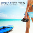 SereneLife Electric SUP Air Pump 16 PSI, Portable Paddle Board Air Compressor with Digital LCD Display, 12V DC Car Connector, Multiple Nozzle Adapters for SUPs, Boats & Inflatables 🍁 All In One Marketplace Canada