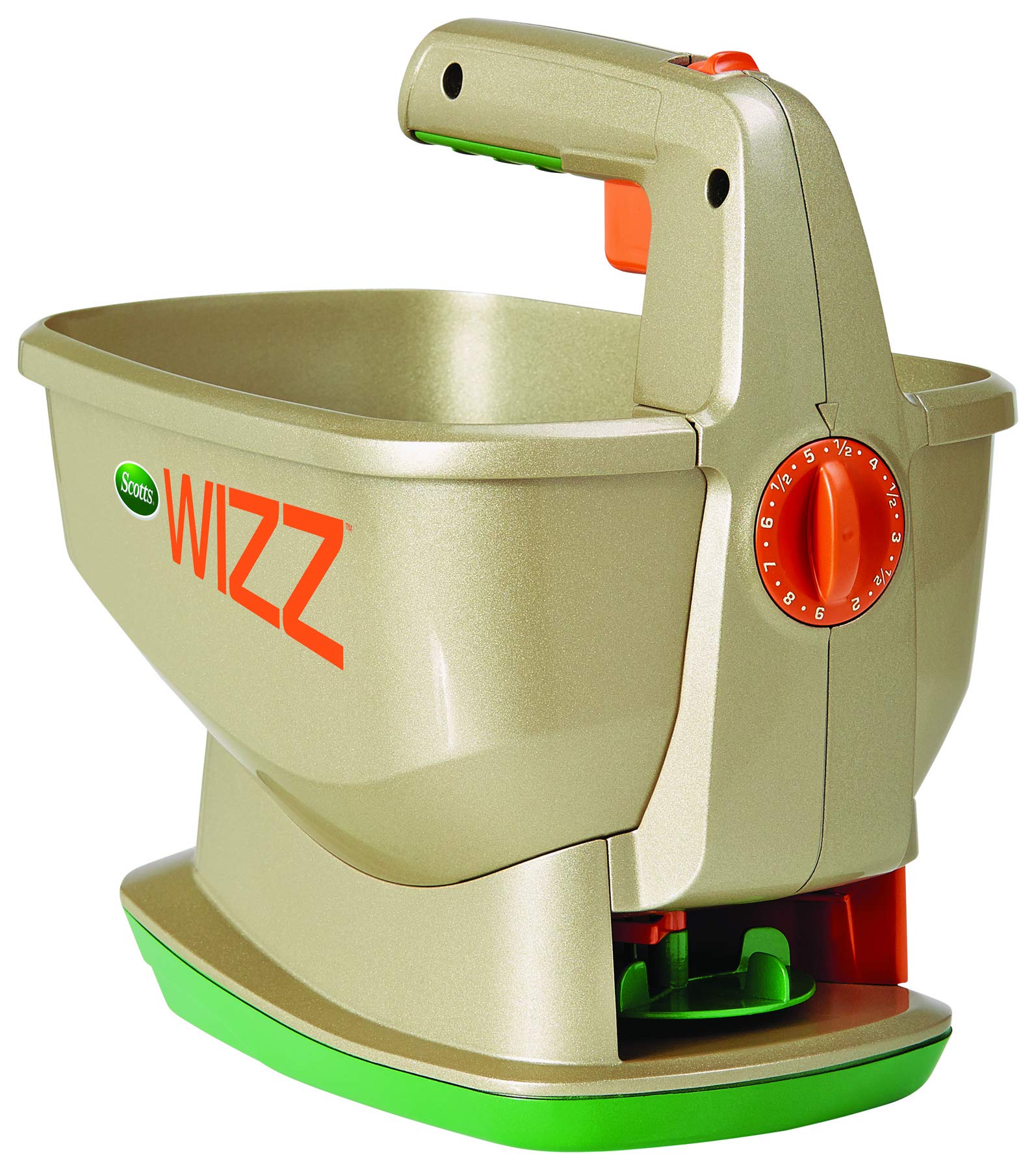 Scotts Wizz Year-Round Spreader - Battery Powered, Handheld for Even Application of Seed, Fertilizer or Ice Melt (230 sq Meters / 2,500 sq feet Coverage) 🍁 All In One Marketplace Canada