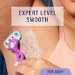 Schick Hydro Silk Moisture Hydration Razors for Women | Replacement Refills for any Hydro Silk Handles | 5-Blade Refill | 6 Count Razor Refills 🍁 All In One Marketplace Canada