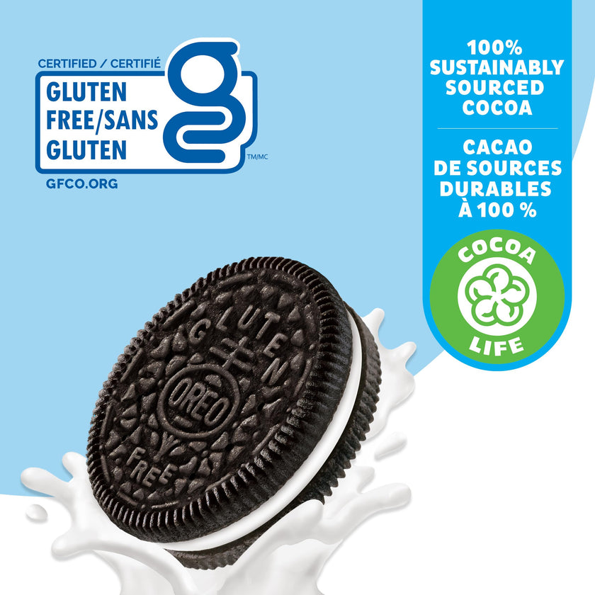 OREO Gluten Free Original Chocolate Sandwich Cookies, 342 g 🍁 All In One Marketplace Canada