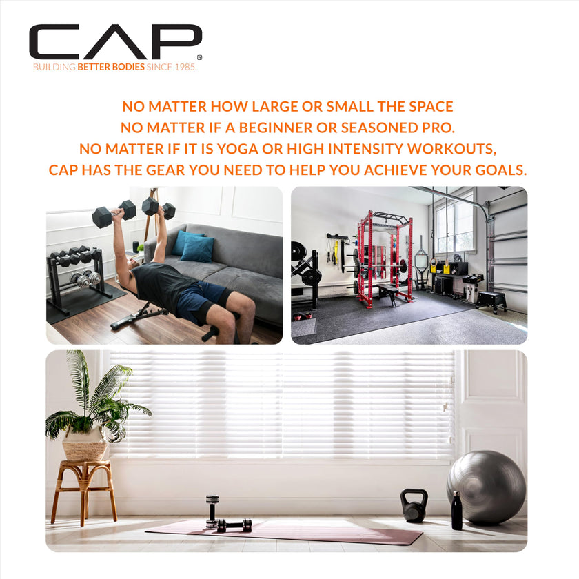 CAP Barbell 15 LB Pair Coated Hex Dumbbell Weight 🍁 All In One Marketplace Canada