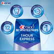 Crest 3D Whitestrips 1-Hour Express At-home Teeth Whitening Kit, 10 Treatments, 12 Levels Whiter for Fast Whitening 🍁 All In One Marketplace Canada