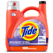 Tide Liquid Laundry Detergent, Iris Bouquet Scent, 100 Loads, Boosted Clean even in cold water, laundry soap, concentrated liquid detergent, 3.69 L 🍁 All In One Marketplace Canada