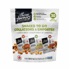 Three Farmers - Snacks to Go Variety Pack (1bg)