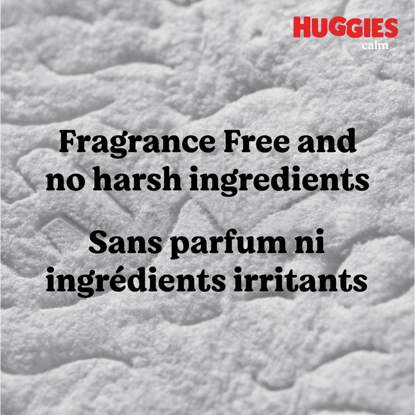 Huggies Calm Baby Wipes, Unscented, 10 Push Button Packs (560 Wipes Total) 🍁 All In One Marketplace Canada