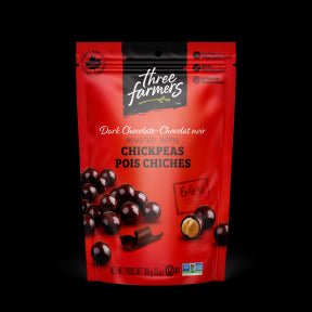 Three Farmers - Dark Chocolate Chickpeas (100g)