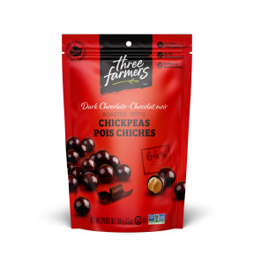 Three Farmers - Dark Chocolate Chickpeas (100g)
