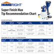 HomeRight C800971.A Super Finish Max HVLP Paint Sprayer, Spray Gun for Countless Painting Projects, 3 Superior Brass Spray Tips, 3 Spray Patterns 🍁 All In One Marketplace Canada