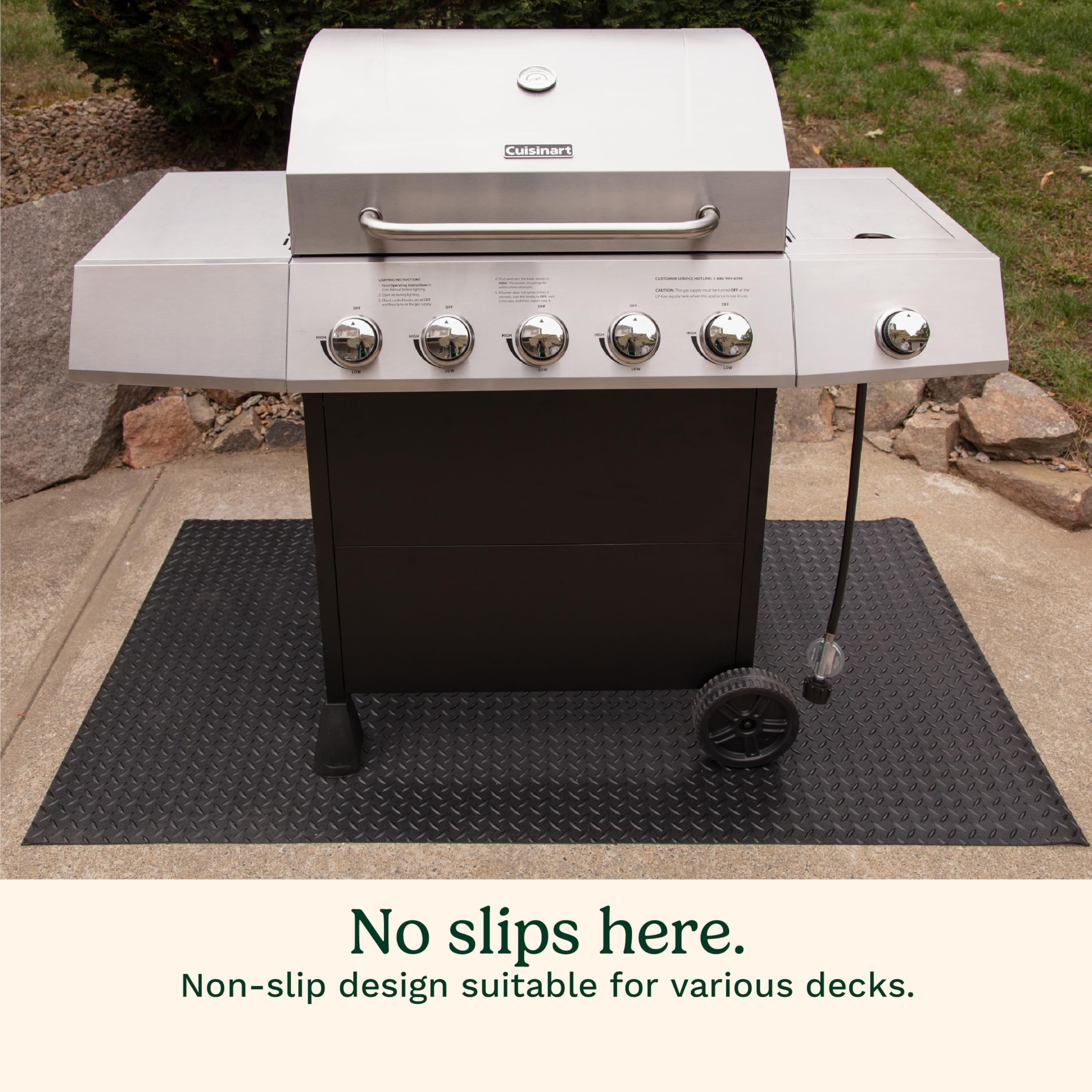 Cuisinart Premium Deck and Grill Mat, 65