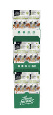 Three Farmers - BTS Snacks to Go Shipper 12 ct (1disp)