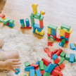 Melissa & Doug 100 Wooden Building Blocks with Storage Box 🍁 All In One Marketplace Canada