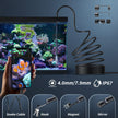 Kinpthy Endoscope Camera with Light,1920P HD Borescope Tools with 8 Adjustable LED Lights, Endoscope with Semi-Rigid Snake Camera, Inspection Borescope for iOS and Android-16.4ft Single Lens 🍁 All In One Marketplace Canada