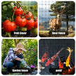 Bird Netting for Garden 7 x 100 Feet, Black Garden Protection Netting Heavy Duty Wire Mesh Net Barrier, Protect Plants Fruits Trees from Rodents Birds Deer Poultry Reusable Animal Fencing (1) 🍁 All In One Marketplace Canada