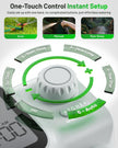 2027 New Upgrade Sprinkler Timer 2 Zone with Brass Inlet, Unistyle Water Timer for Garden Hose with Rain Delay and Manual Water/Automatic Irrigation, Hose Timers for Yard and Lawn Patio 🍁 All In One Marketplace Canada
