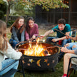 Yaheetech 30in Fire Pits with Poker & Spark Screen Deep Large Fire Bowl 🍁 All In One Marketplace Canada