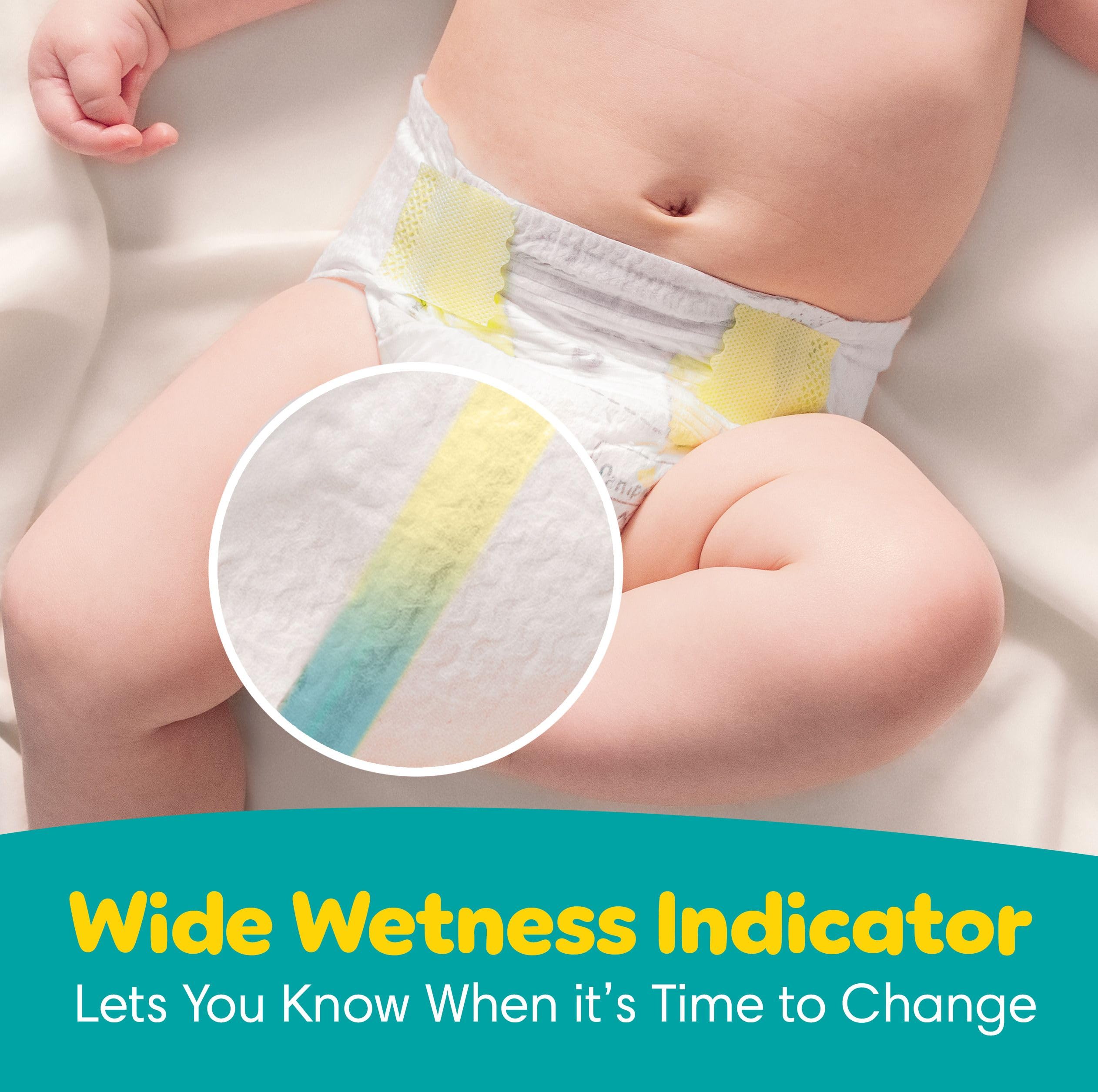 Pampers Swaddlers Diapers, Size 1, Absorbent, Keeps Baby Dry and Comfortable, Skin Safe Disposable Baby Diaper, 1 Pack (Count of 198) 🍁 All In One Marketplace Canada