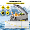 VEVOR 45L Portable Car Refrigerator 48 Quart LG Compact RV Fridge 12/24V DC & 110-240V AC Vehicle Car Truck Boat Mini Electric Freezer for Driving Travel Fishing Outdoor and Home Use -4°F-68°F, Grey 🍁 All In One Marketplace Canada