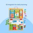 Melissa & Doug My First Daily Magnetic Calendar, Classroom Calendar for Kids Activities with Weather & Seasons, Preschool Toys for Girls & Boys Ages 4+ 🍁 All In One Marketplace Canada