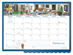 2027 MotherWord Deluxe Magnetic Ultimate Family Calendar and Chore Chart, 16-Month Family Planner, Sept 2026-Dec 2027, English, Large Deluxe Version, 18