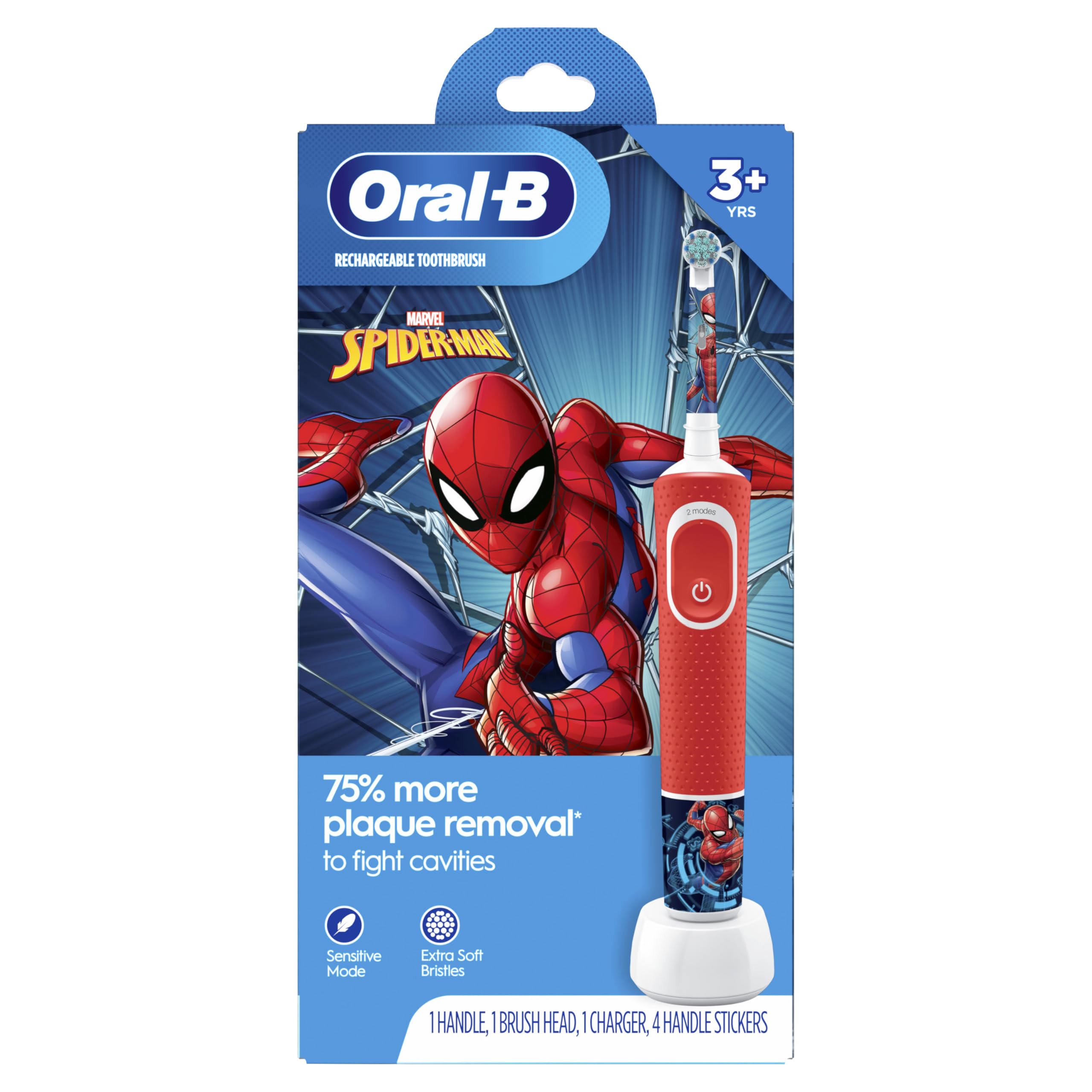 Oral-B Kids Electric Toothbrush featuring Marvel's Spiderman, for Kids 3+ 🍁 All In One Marketplace Canada
